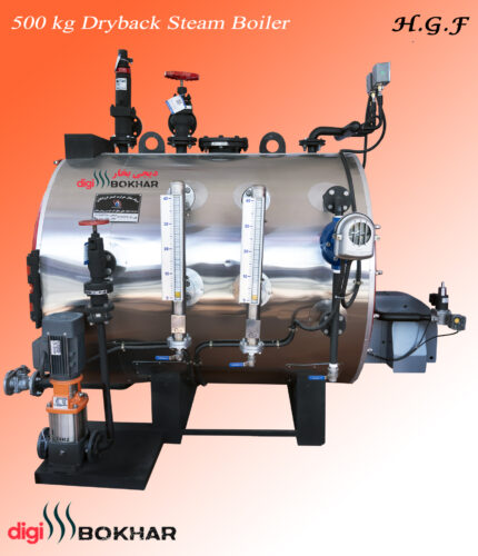دیگ 500 کیلویی کوره خشک